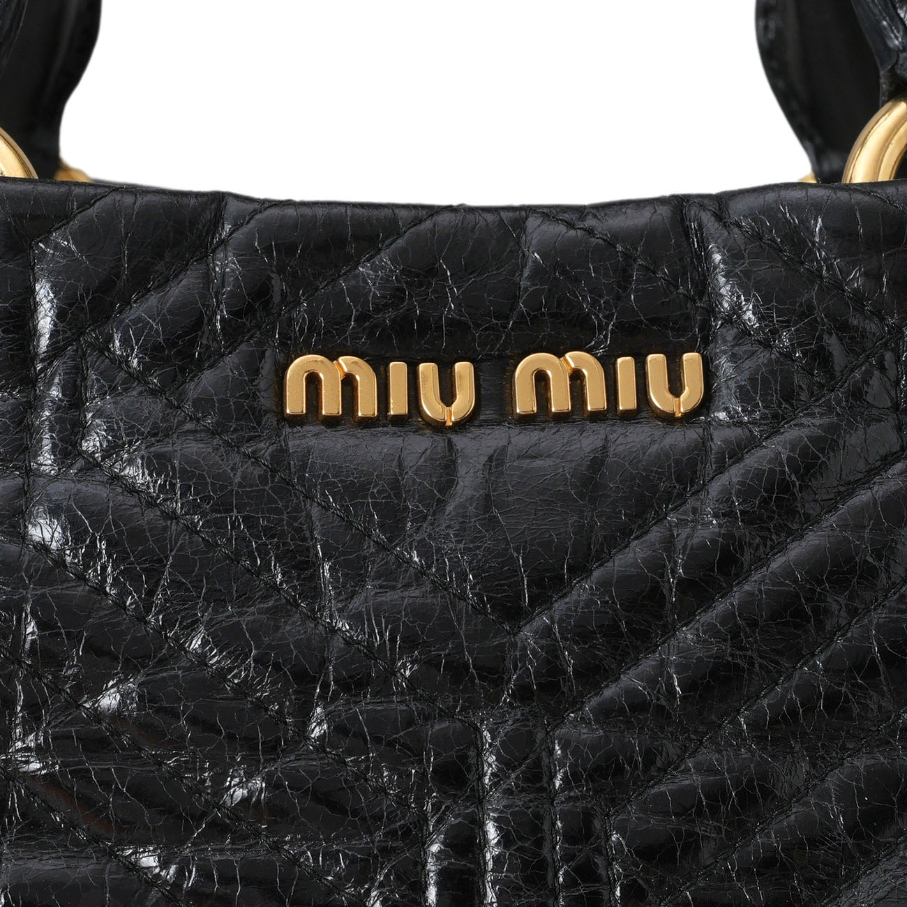 MIU MIU(USED)미우미우 퀼팅 토트겸 숄더백